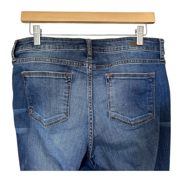 Kut from the Kloth Baby Bootcut Jeans Mid Rise Zip & Button  Size 10S - Picture 5 of 11